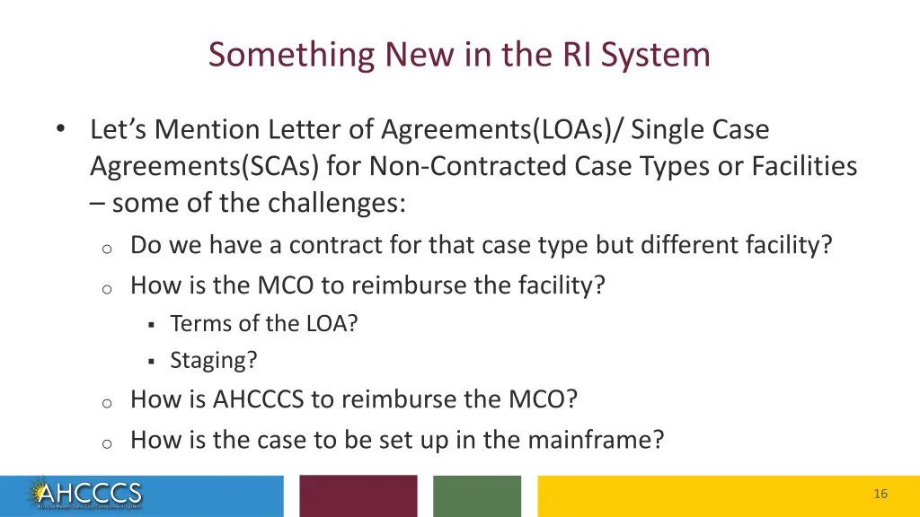 something new in the ri system