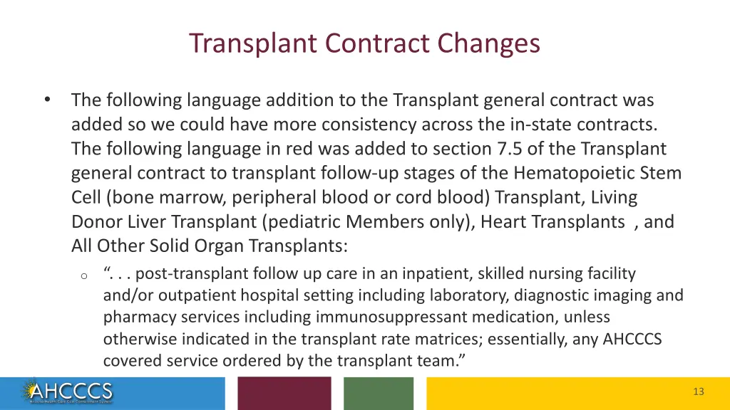 transplant contract changes 4
