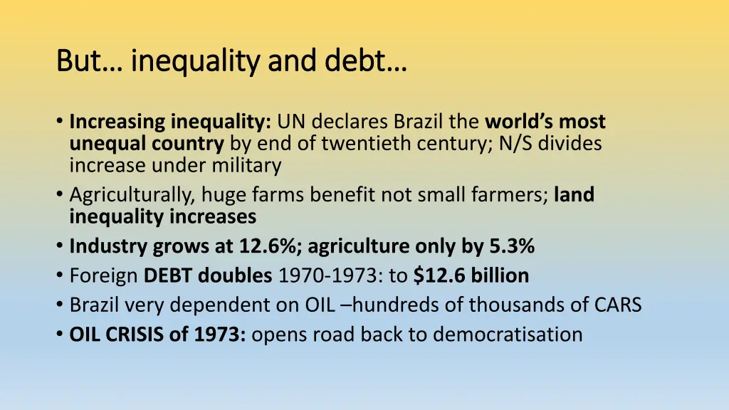 but inequality and debt but inequality and debt