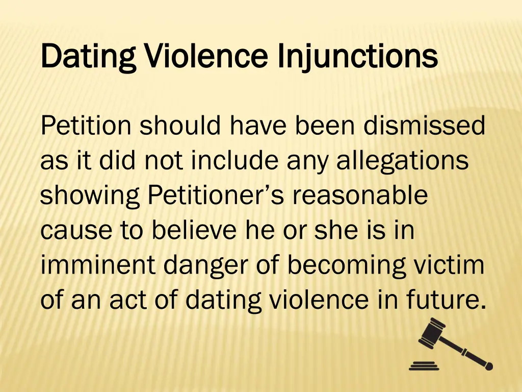 dating violence injunctions dating violence 6