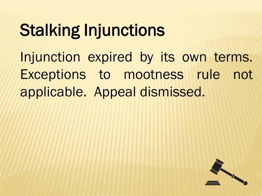 stalking injunctions stalking injunctions 16