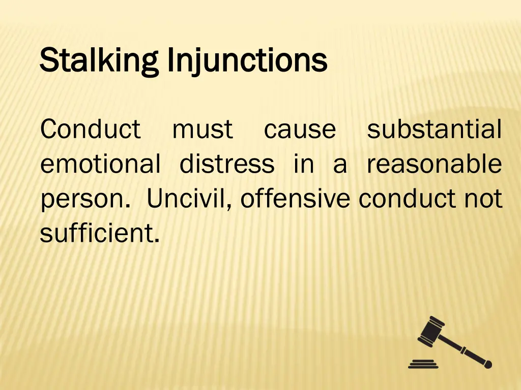 stalking injunctions stalking injunctions 7