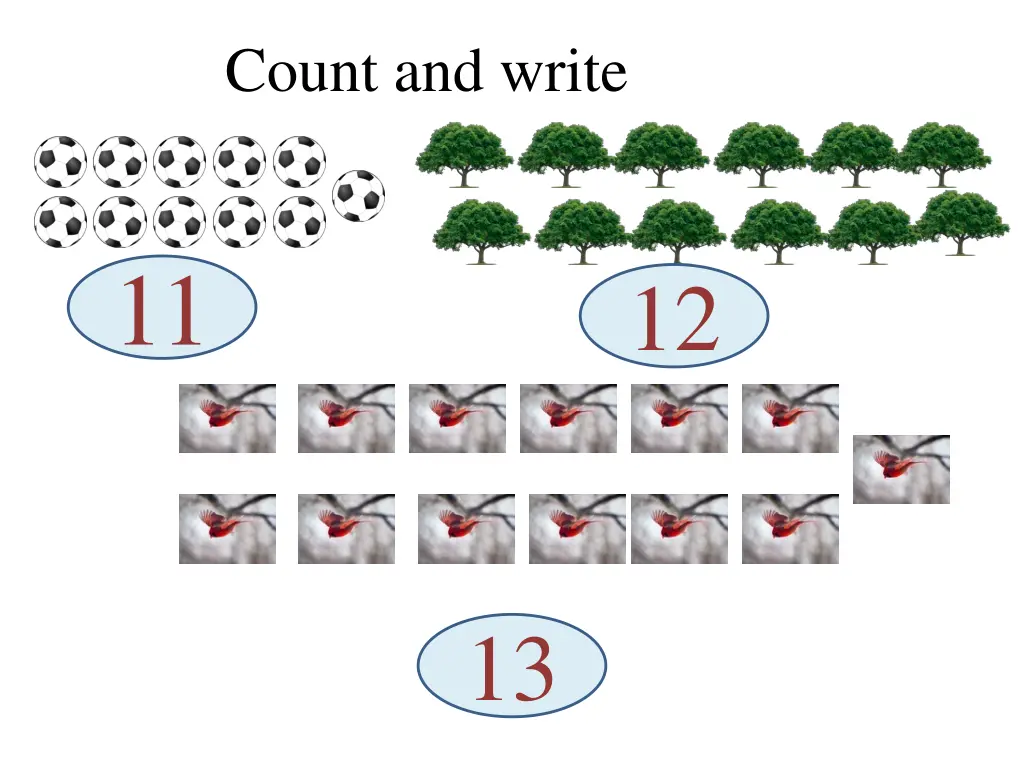 count and write