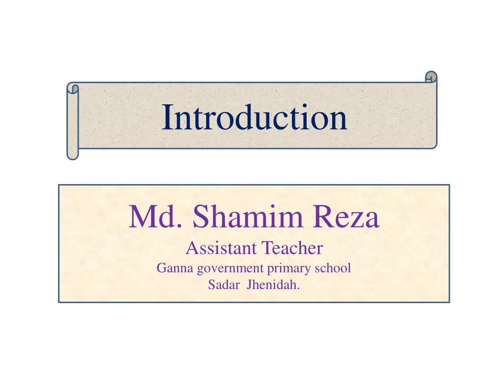 introduction