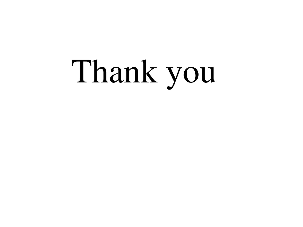 thank you