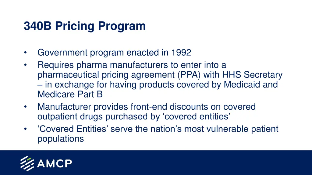 340b pricing program