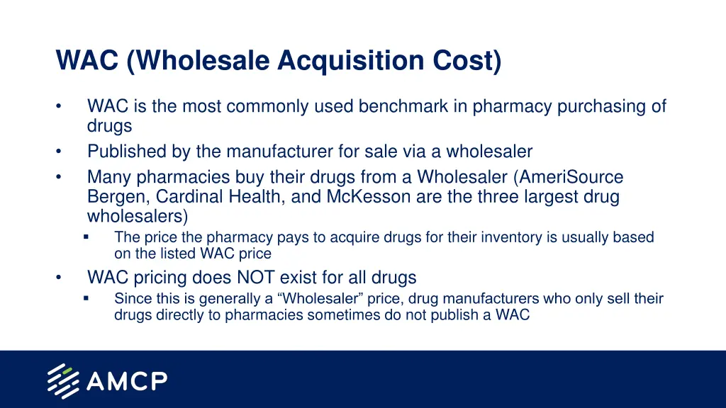 wac wholesale acquisition cost