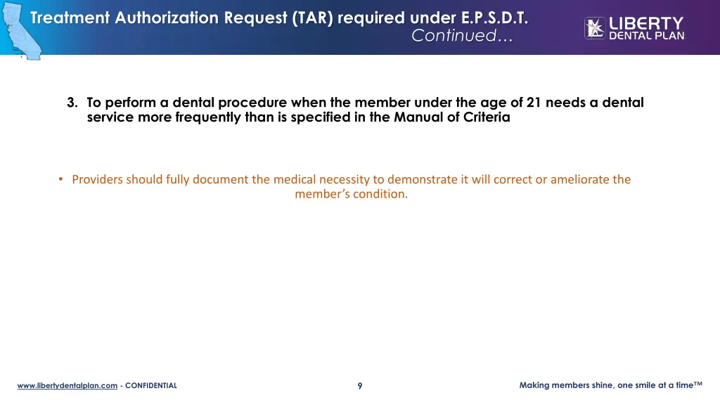 treatment authorization request tar required 2