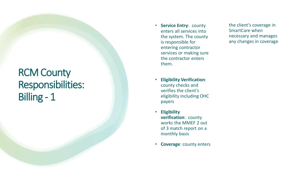 service entry county enters all services into
