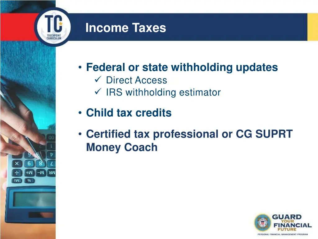 income taxes