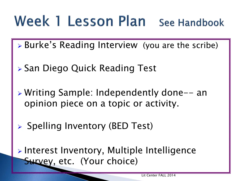 burke s reading interview you are the scribe