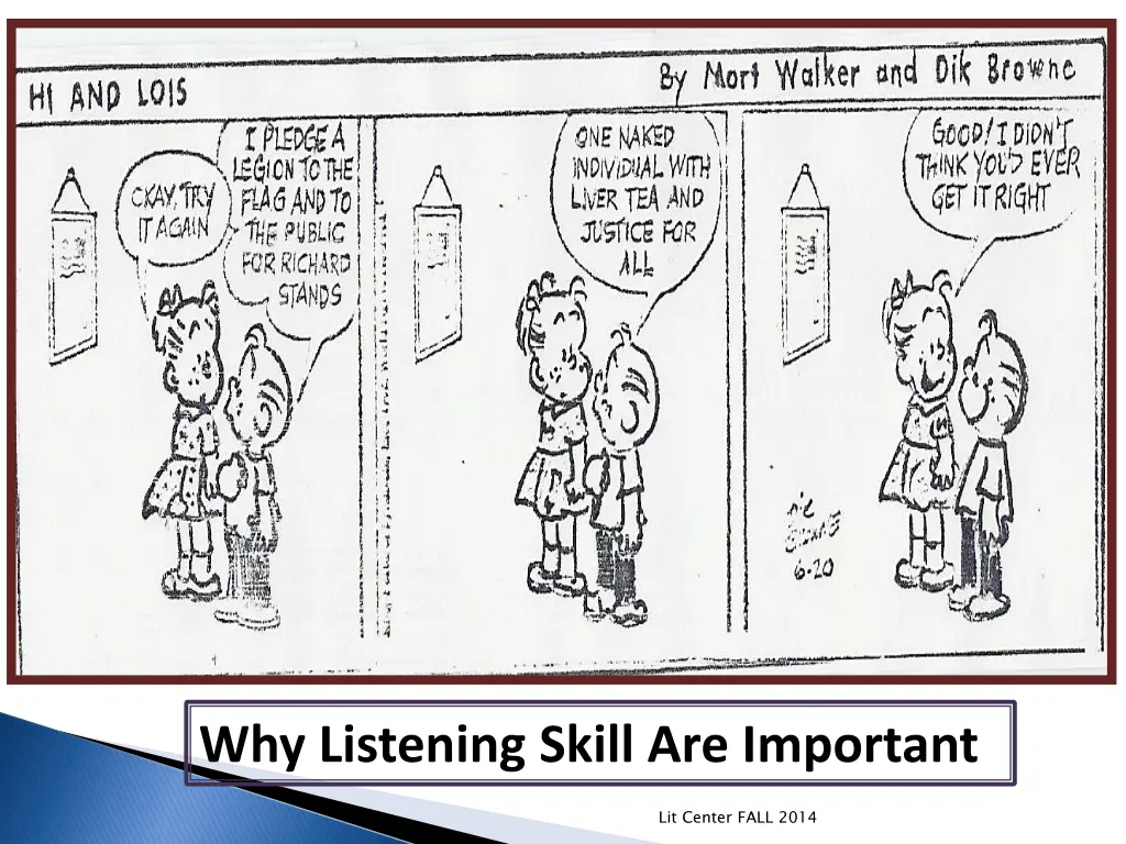 why listening skill are important