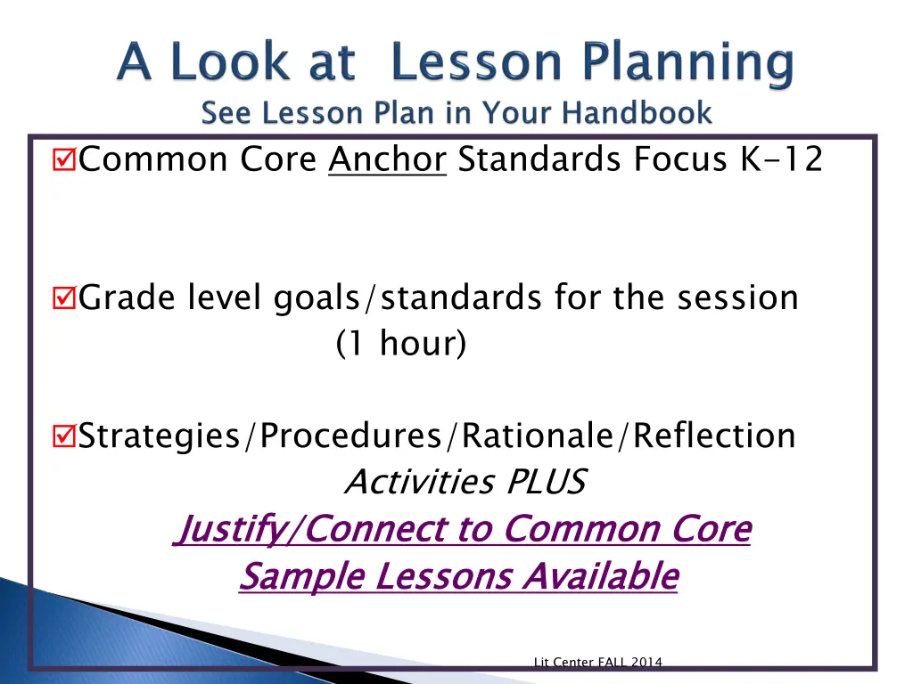common core anchor standards focus k 12