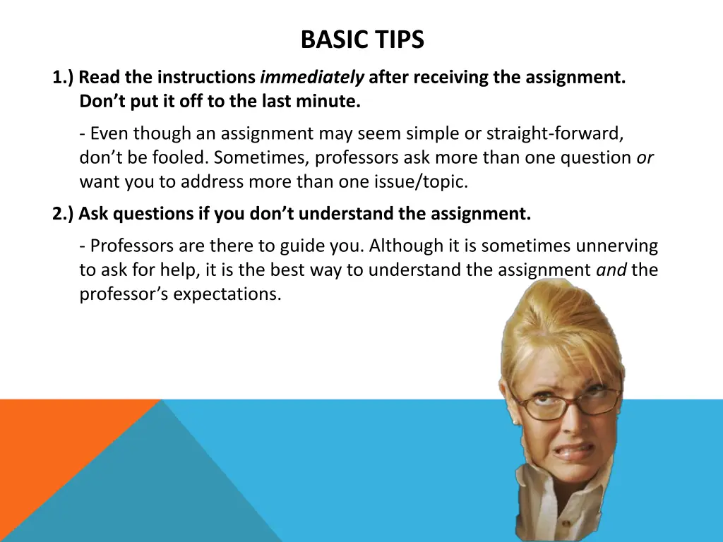 basic tips