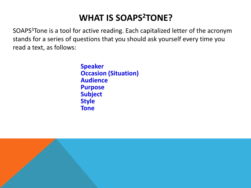 what is soaps 2 tone
