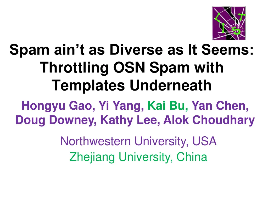 spam ain t as diverse as it seems throttling