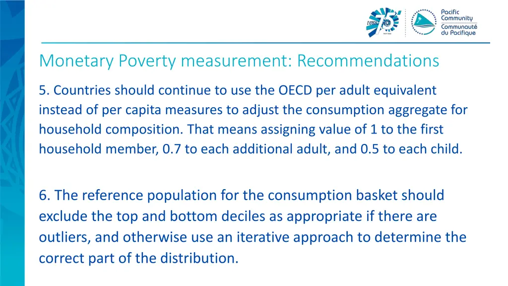 monetary poverty measurement recommendations 2