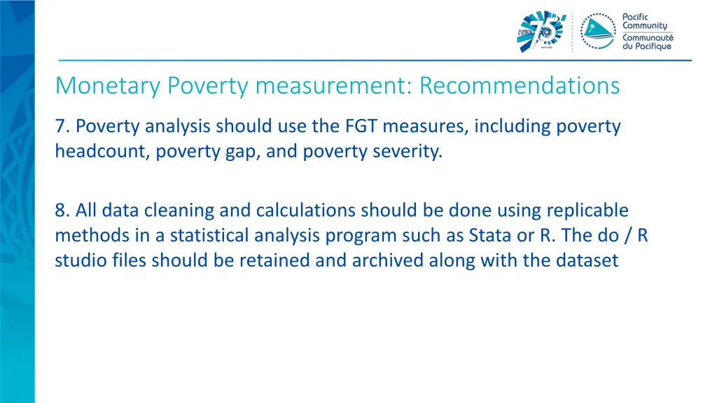 monetary poverty measurement recommendations 3