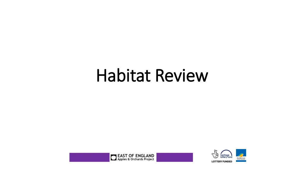 habitat review habitat review