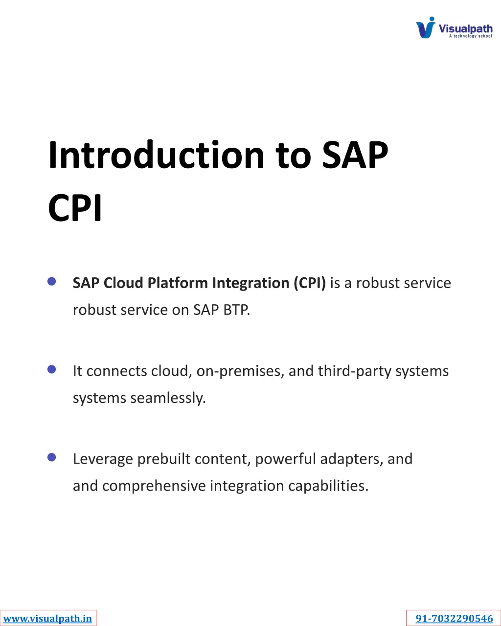 introduction to sap cpi