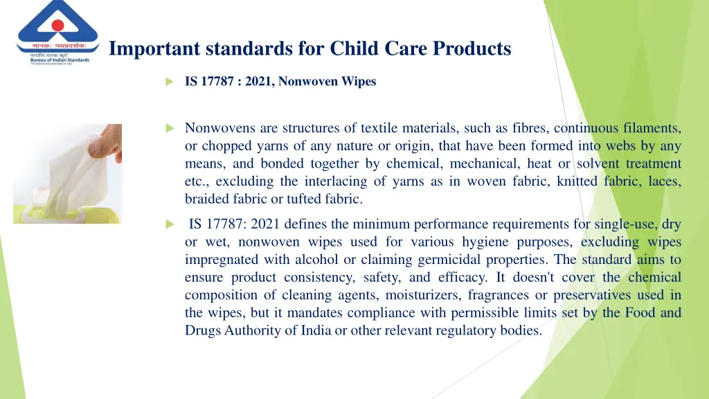 important standards for child care products 2