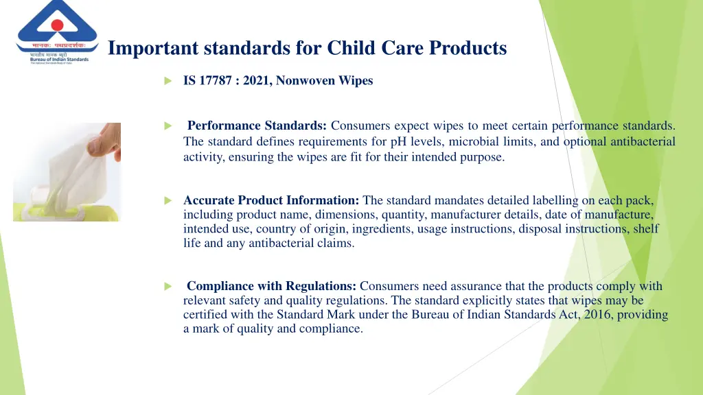important standards for child care products 3