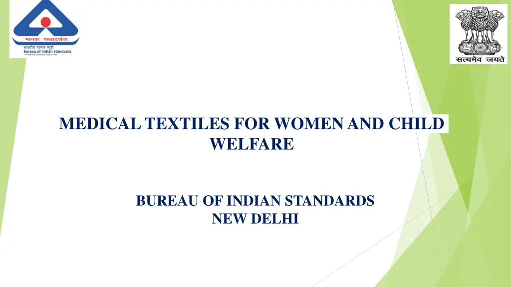 medical textiles for women and child welfare