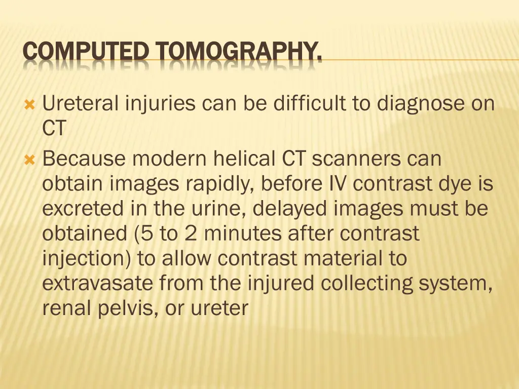 computed tomography computed tomography