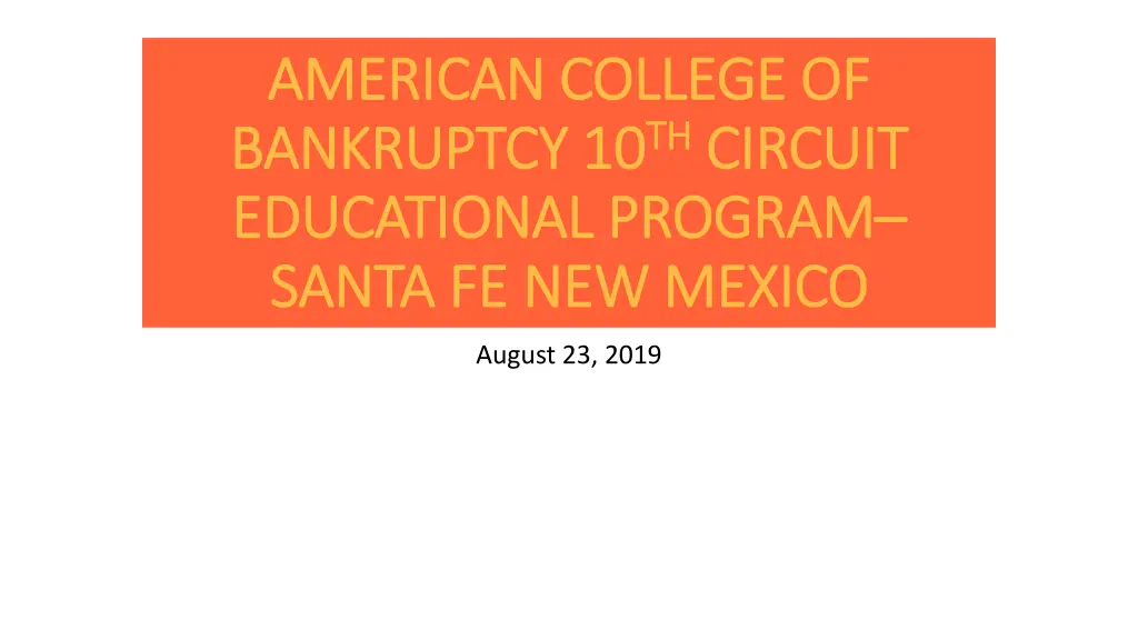 american college of american college