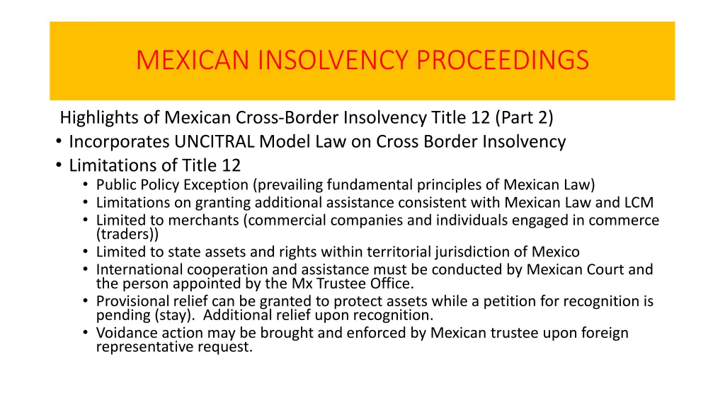 mexican insolvency proceedings 3