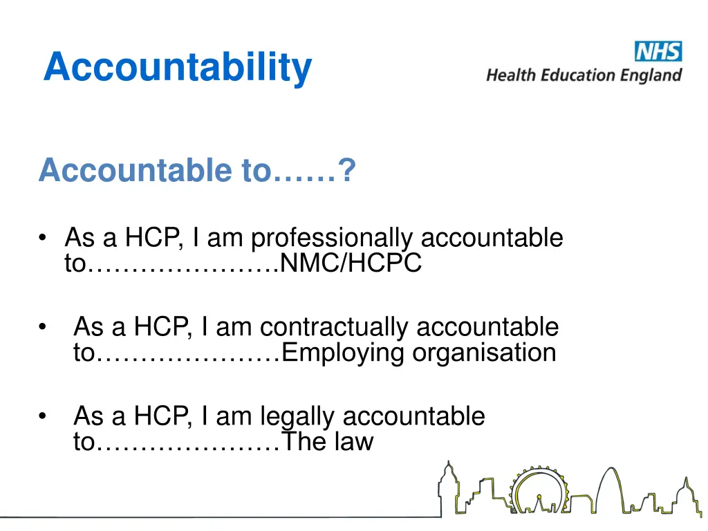 accountability