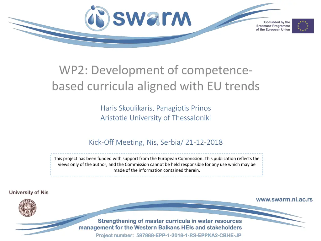 wp2 development of competence based curricula