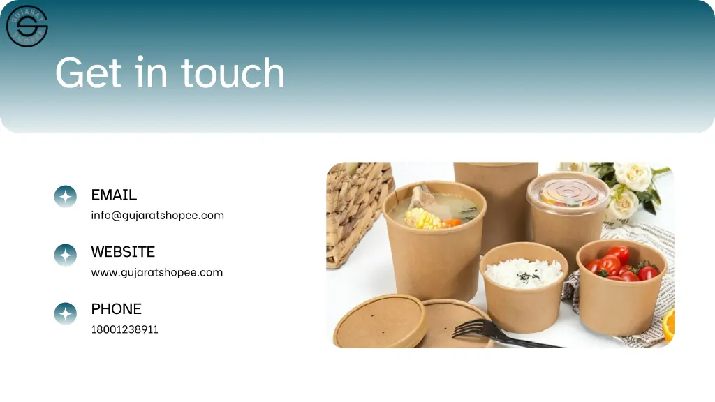 get in touch