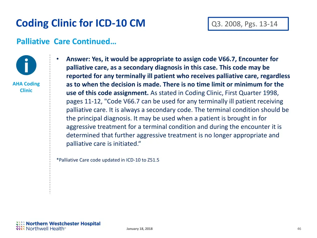coding clinic for icd 10 cm 16