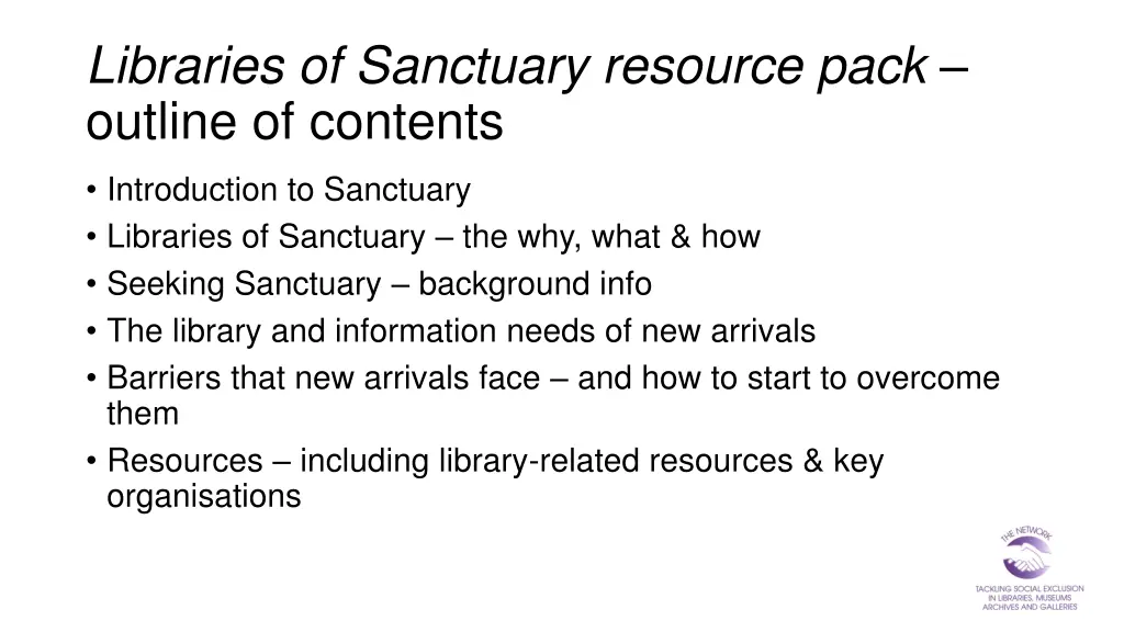 libraries of sanctuary resource pack outline