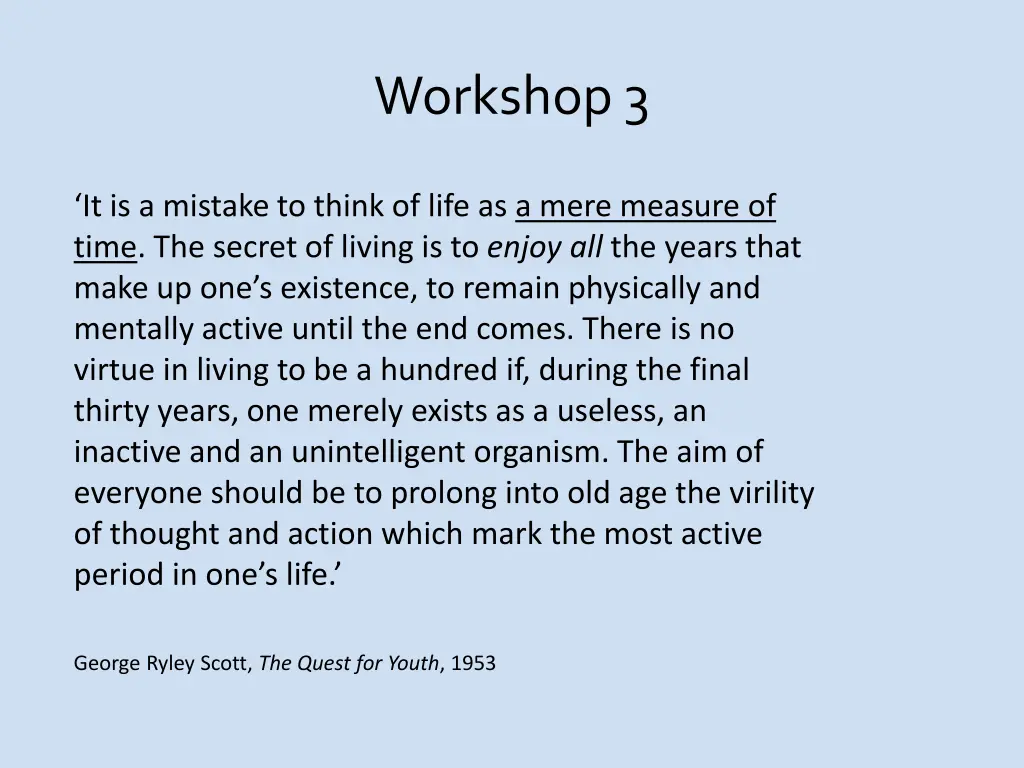 workshop 3 1