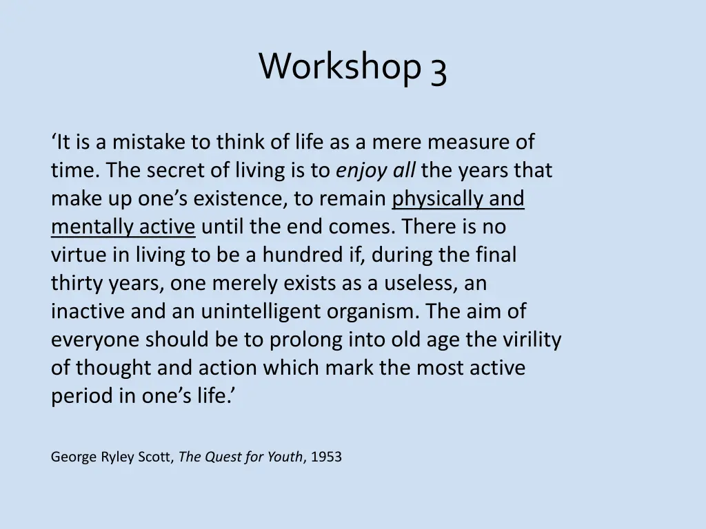 workshop 3 2
