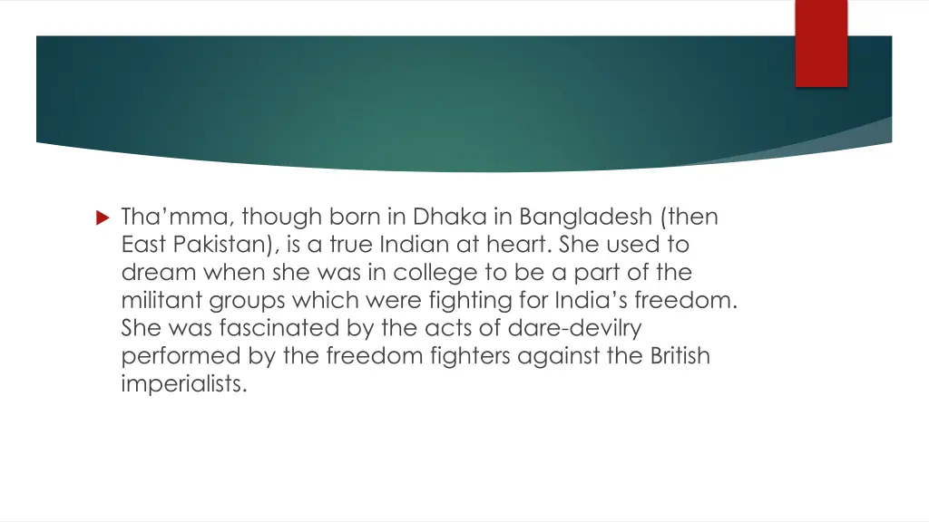 tha mma though born in dhaka in bangladesh then