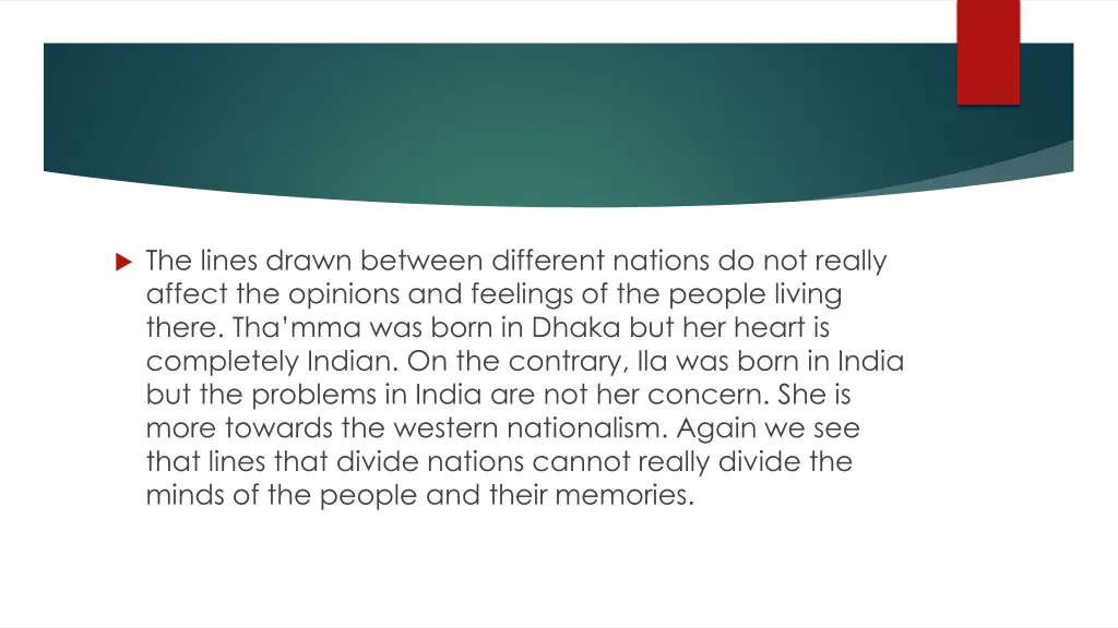 the lines drawn between different nations