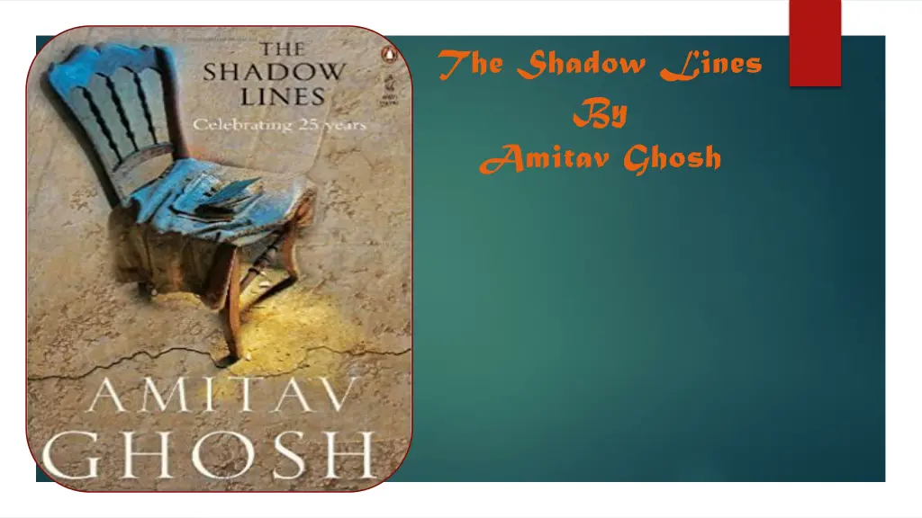 the shadow lines by amitav ghosh
