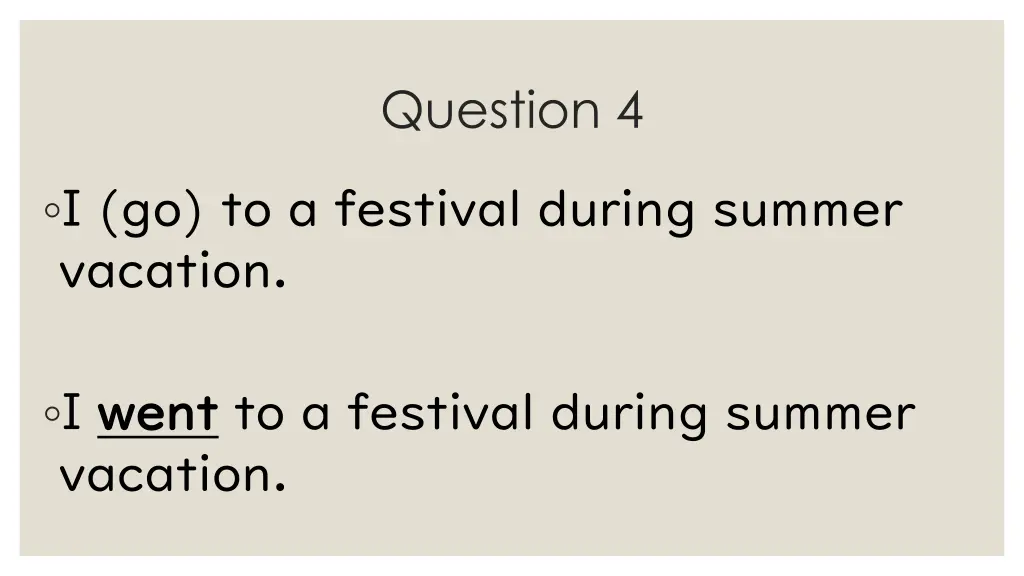 question 4