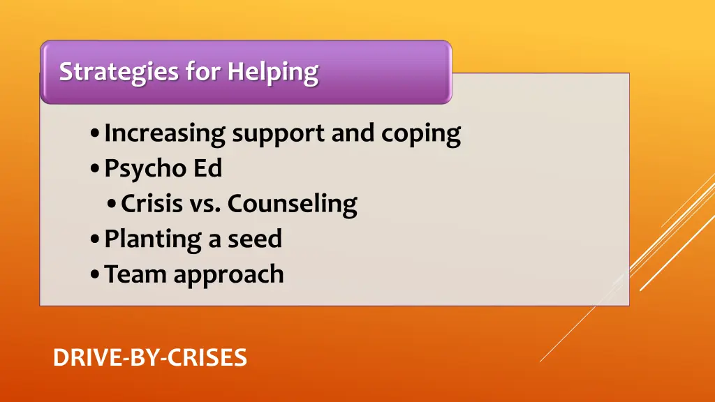 strategies for helping 3