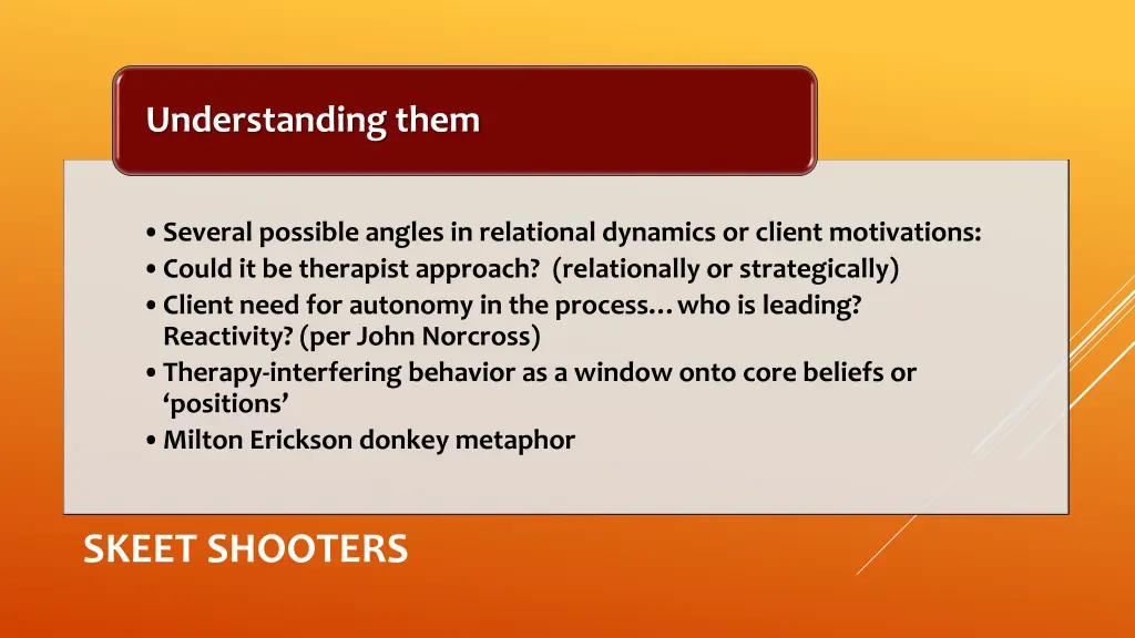 understanding them