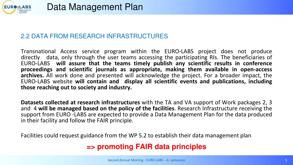 data management plan 1