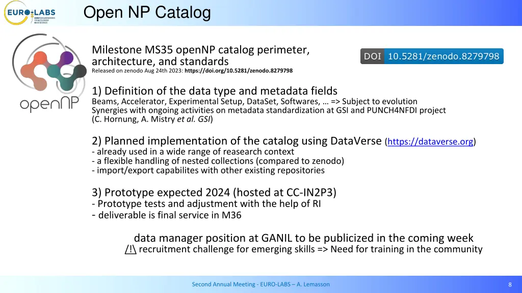 open np catalog