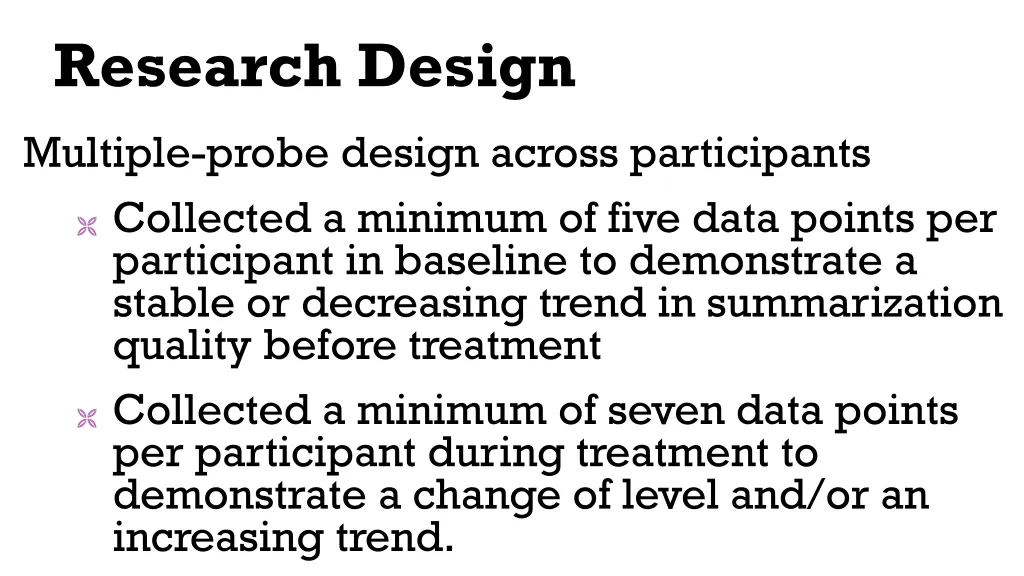 research design