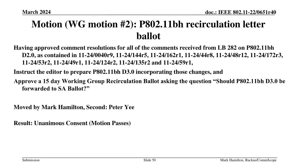 march 2024 motion wg motion 2 p802 11bh