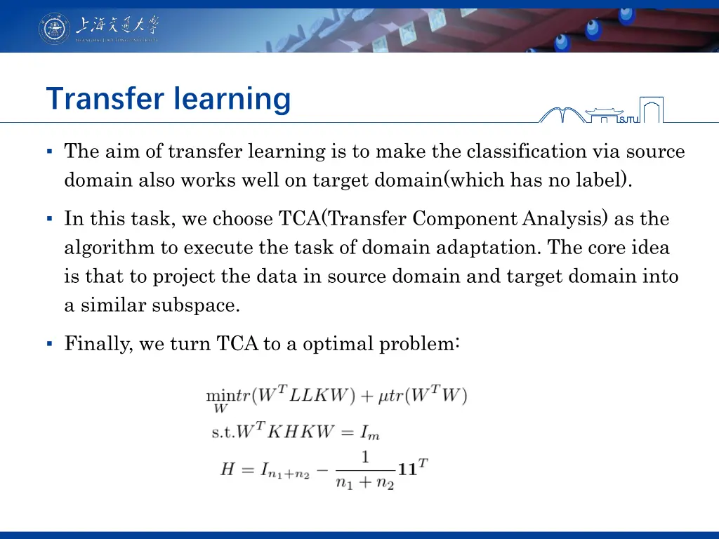 transfer learning