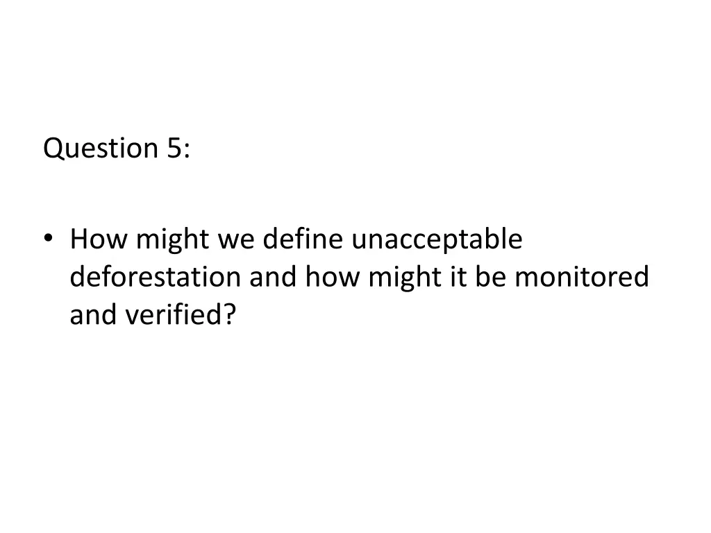 question 5