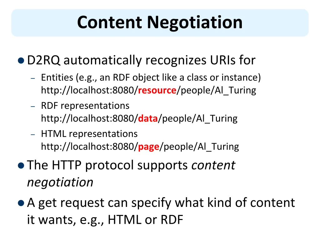 content negotiation